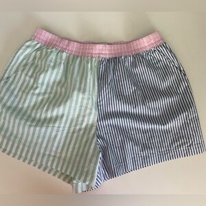 Hollister Gilly Hicks Colorblock Striped Pajama Shorts Boxer Style